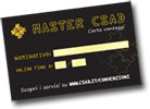 Master CSAD Card - Carta Convenzioni